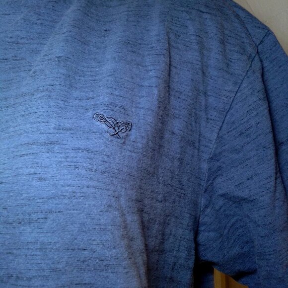 Threadbare (British) XXL Tee; Heathered Blue, Classic, Logo, Trending, Casual - Picture 3 of 6